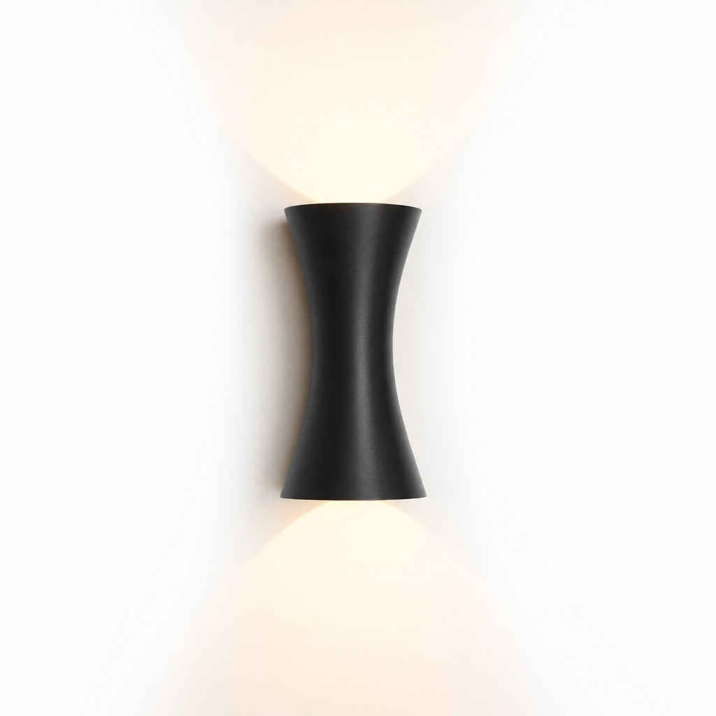 Black Wall Light - Modern Sconce for Soft Ambient Illumination 0