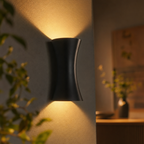 Black Wall Light - Modern Sconce for Soft Ambient Illumination 1