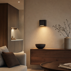 Black Wall Sconce - Modern Design for Ambient Bathroom Lighting 2