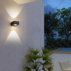 Black Waterproof Outdoor Wall Lamp – Dual Direction LED Wall Sconce Lighting for Elegant Outdoor Ambiance 6