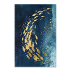Blue Sea Canvas Prints - Stunning Aerial Ocean View Wall Art 4