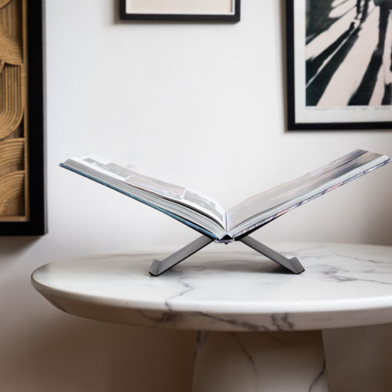 Book Stand Black Reading and Display Durable Holder 02
