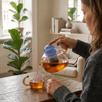 Borosilicate Glass Teapot Set - Elegant Tea Set for Adults, 400ml 5