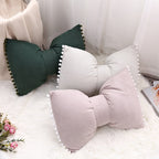 Bow-Shaped Throw Pillow - Unique Decorative Accent for Any Room 1