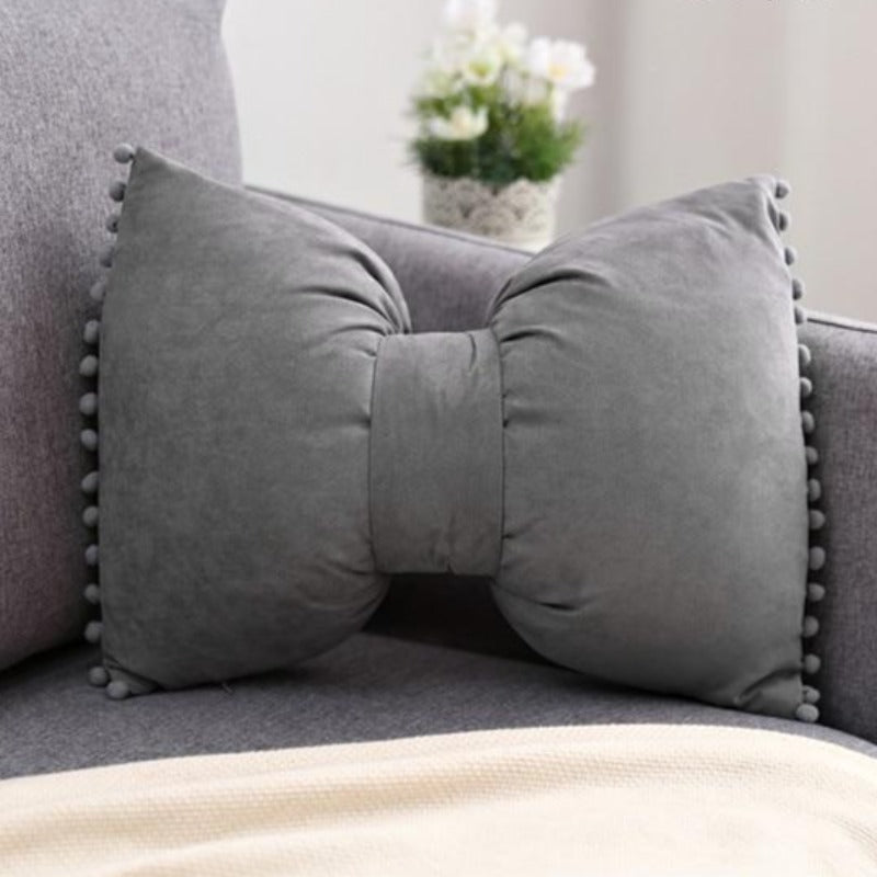 Bow-Shaped Throw Pillow - Unique Decorative Accent for Any Room 10