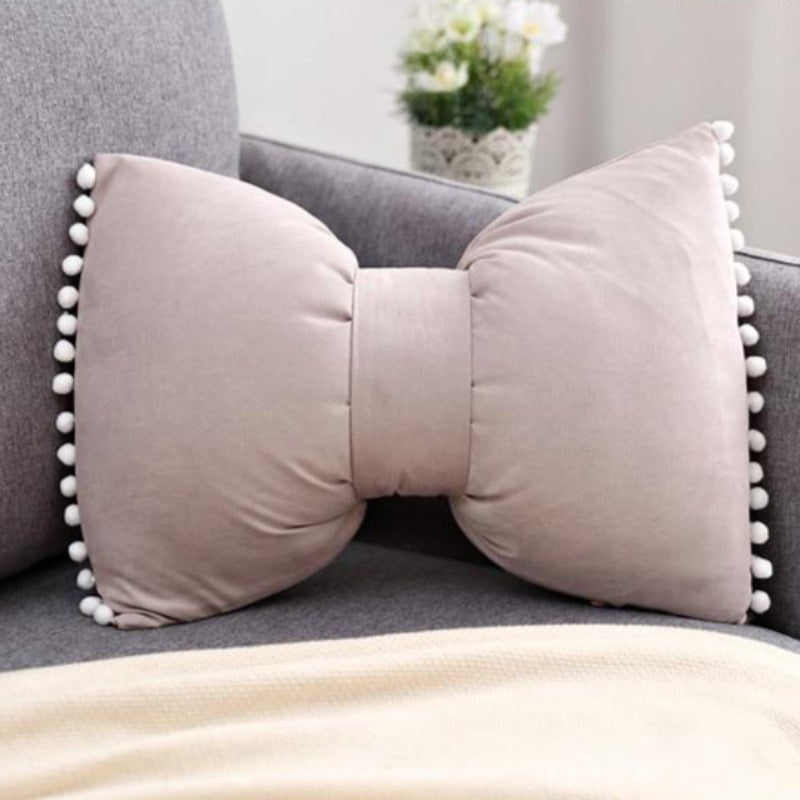 Bow-Shaped Throw Pillow - Unique Decorative Accent for Any Room 13