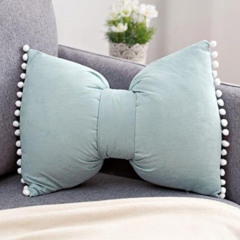 Bow-Shaped Throw Pillow - Unique Decorative Accent for Any Room 17