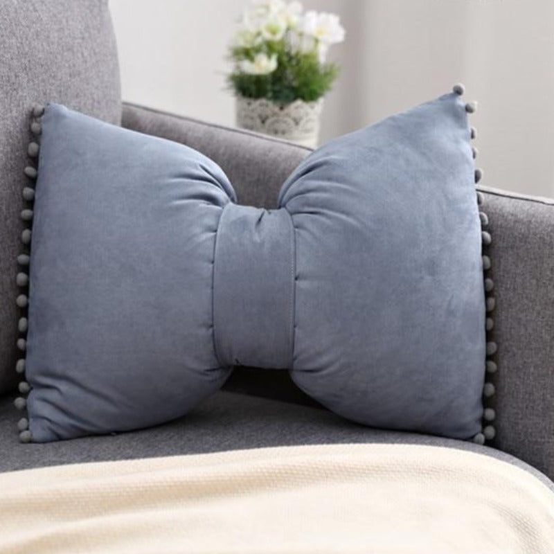 Bow-Shaped Throw Pillow - Unique Decorative Accent for Any Room 19