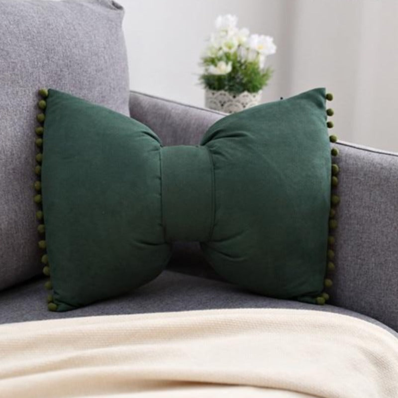 Bow-Shaped Throw Pillow - Unique Decorative Accent for Any Room 26