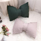 Bow-Shaped Throw Pillow - Unique Decorative Accent for Any Room 5