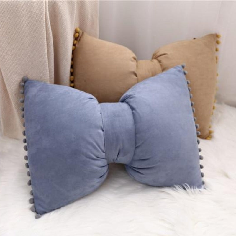 Bow-Shaped Throw Pillow - Unique Decorative Accent for Any Room 6