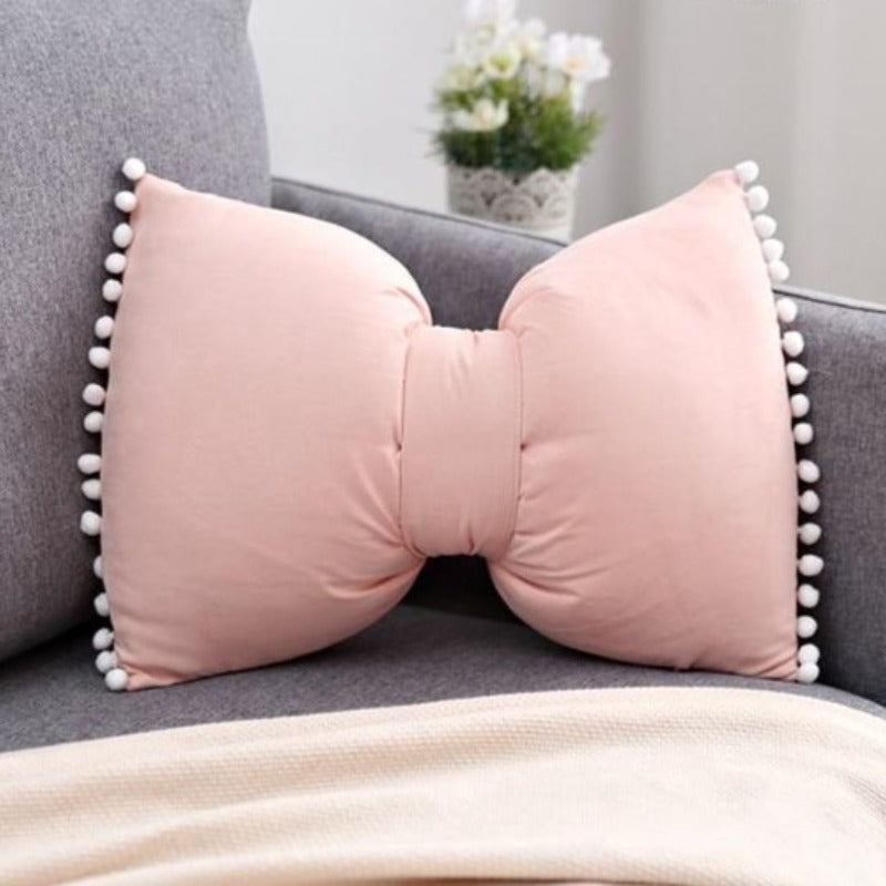 Bow-Shaped Throw Pillow - Unique Decorative Accent for Any Room 9