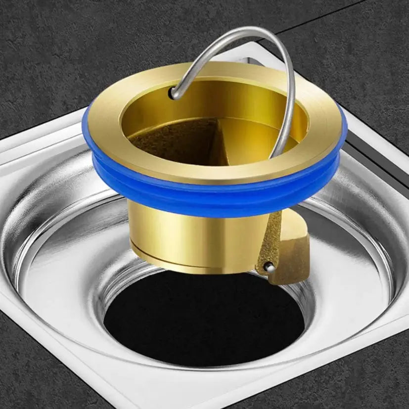 BowLift Drain Core - Anti-Odor Brass Solution with Hair Catcher 6