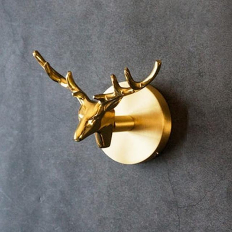 Brass Animal Coat Hook with Gold Finish – Decorative Wall Hook for Coats and Accessories, Easy Installation 4