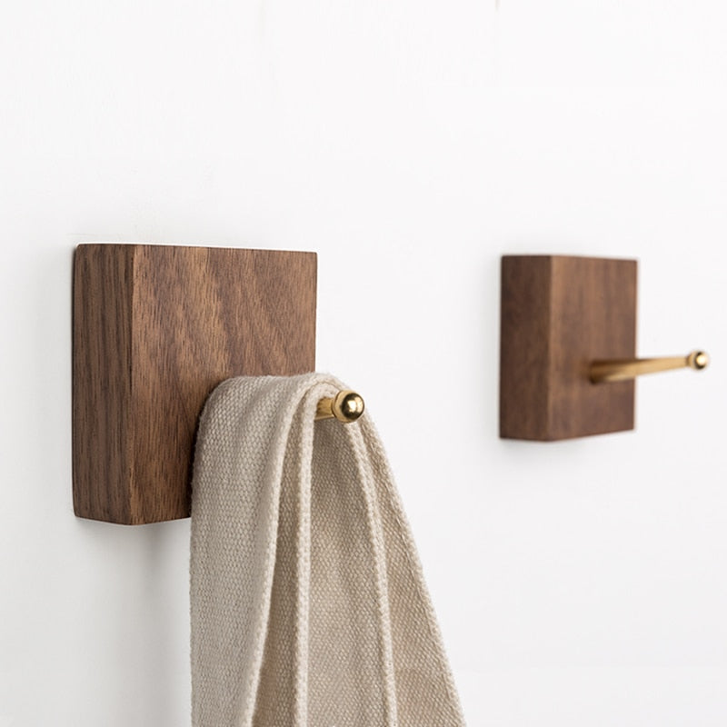 Brass Coat Hooks for Wall - Durable & Stylish Organizer for Home 2