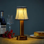 Brass Table Lamp - Wireless Design with Soft LED Lighting for Any Room 1