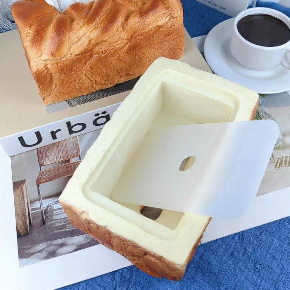 Bread-Shaped Tissue Holder - Fun Tissue Box Cover for Whimsical Decor 7