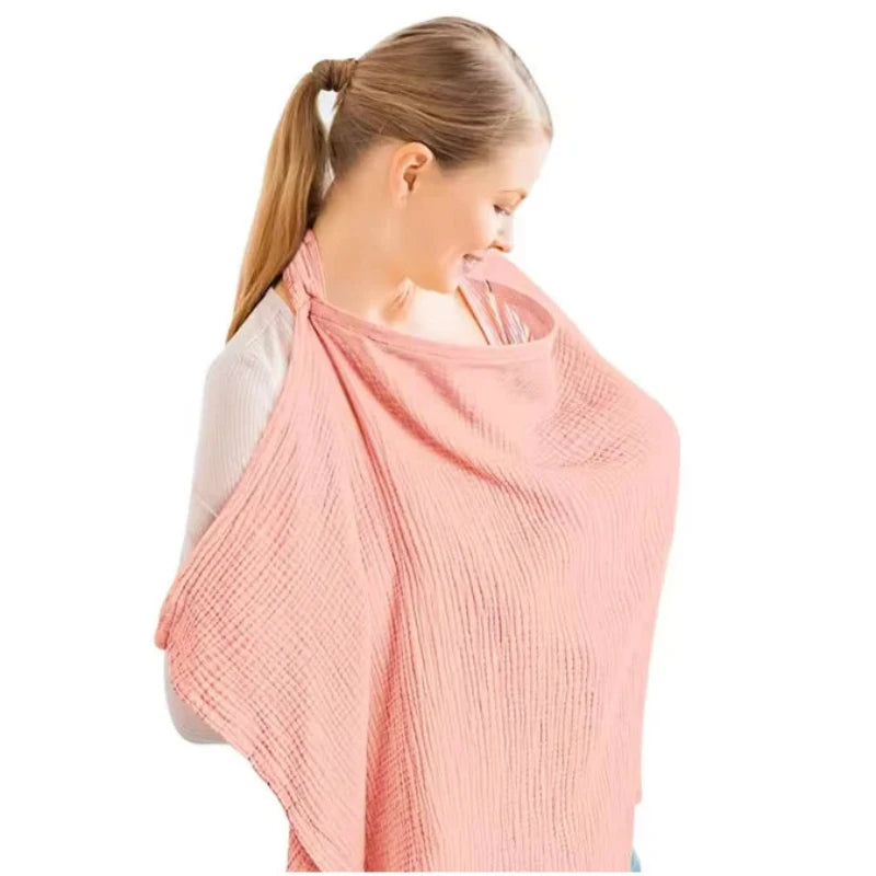 Breathable Nursing Cover - Lightweight, Adjustable, Full Coverage 2