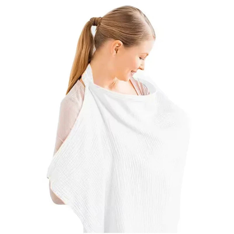 Breathable Nursing Cover - Lightweight, Adjustable, Full Coverage 5