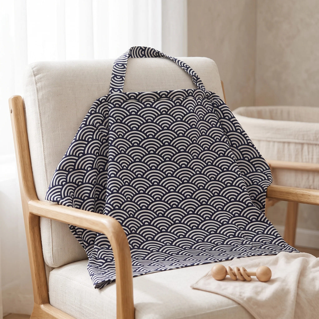 Breathable Nursing Cover Poncho - Comfortable & Discreet Breastfeeding 6