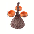 Broomstick Bowls - Unique Resin Halloween Snack & Salad Bowls 2