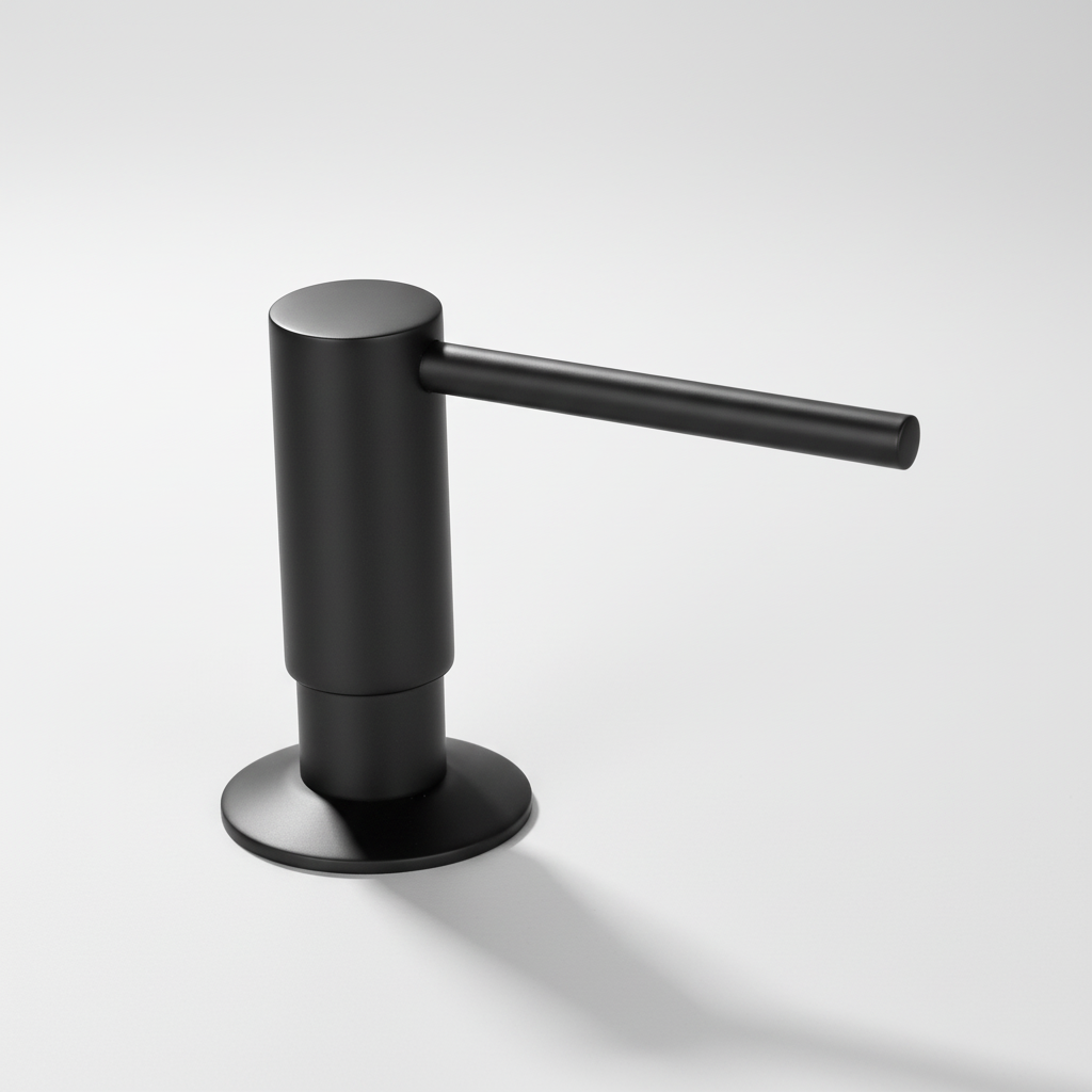 Built-In Kitchen Soap Dispenser - Durable Brass Pump & Space-Saving Design 2