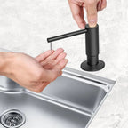 Built-In Kitchen Soap Dispenser - Durable Brass Pump & Space-Saving Design 4