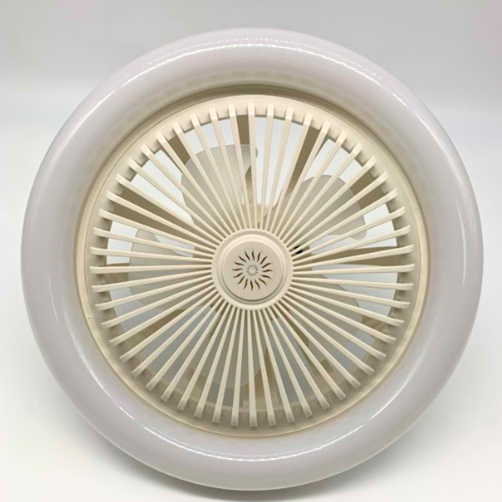 Bulb Fan for Aromatherapy - Adjustable Breeze & Essential Oil Diffuser 2