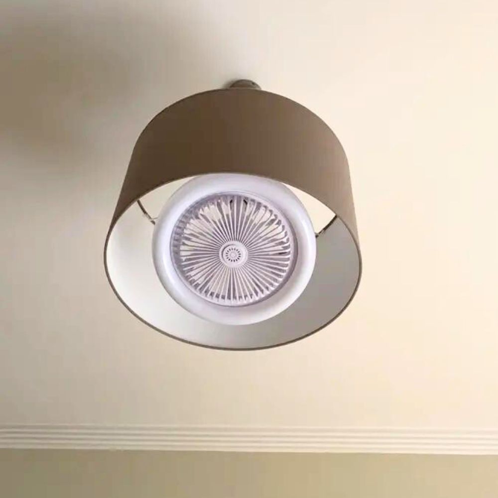 Bulb Fan for Aromatherapy - Adjustable Breeze & Essential Oil Diffuser 3
