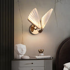 Butterfly Wall Lamp - Elegant Metal & Acrylic Sconce Light for Ambient Lighting 0