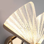 Butterfly Wall Lamp - Elegant Metal & Acrylic Sconce Light for Ambient Lighting 7