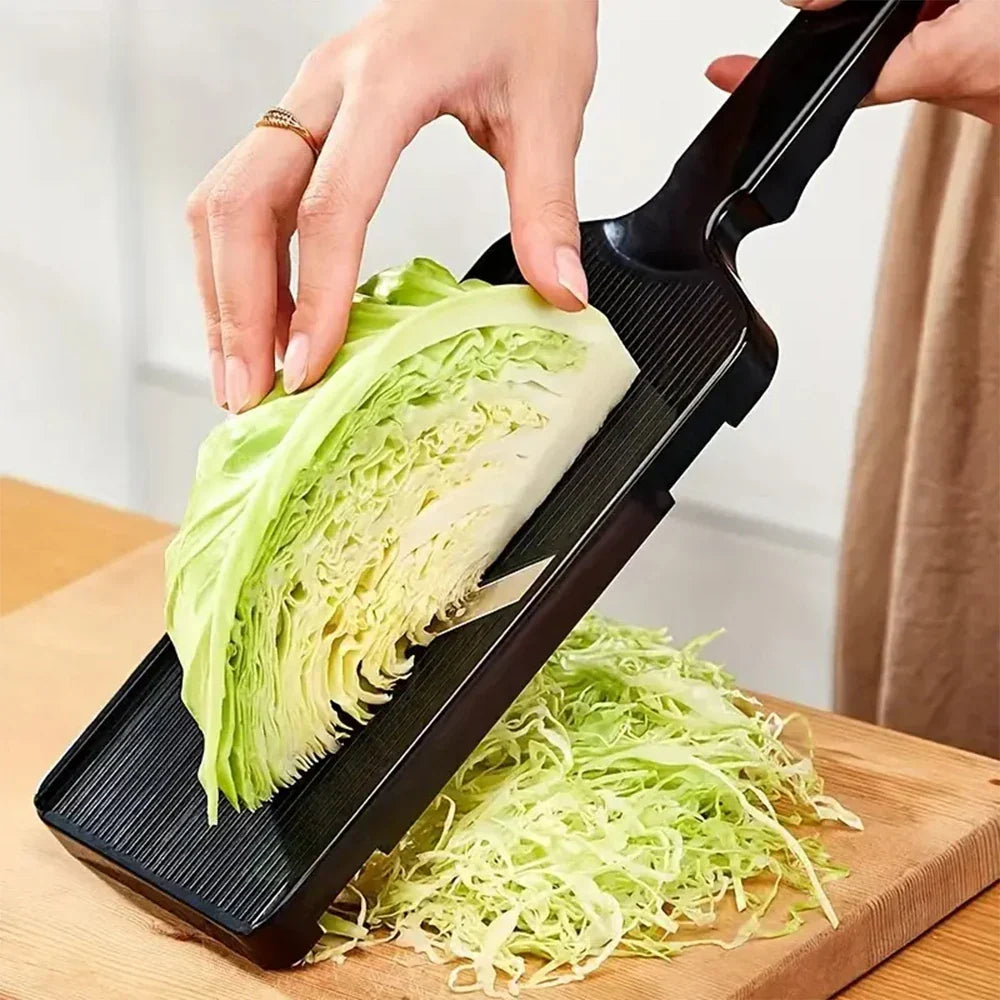 Cabbage Shredder - Sharp Stainless Steel Vegetable Slicer with Ergonomic Handle 0