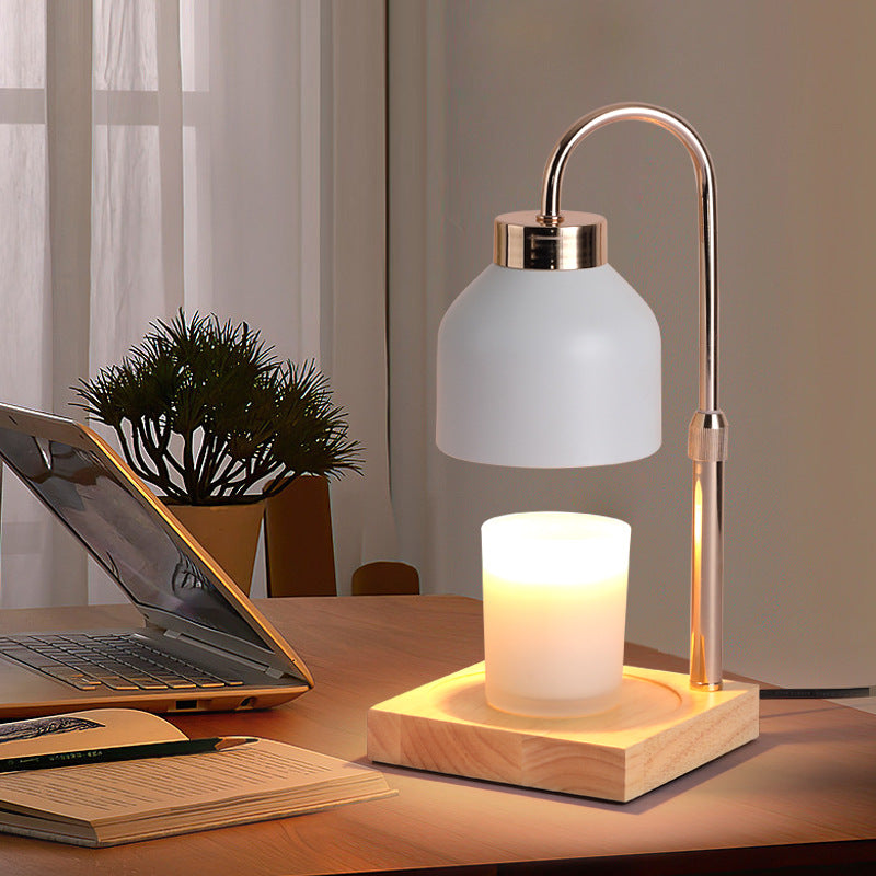 Candle Wax Warmer Lamp - Adjustable, Elegant Design for Aromatherapy 4
