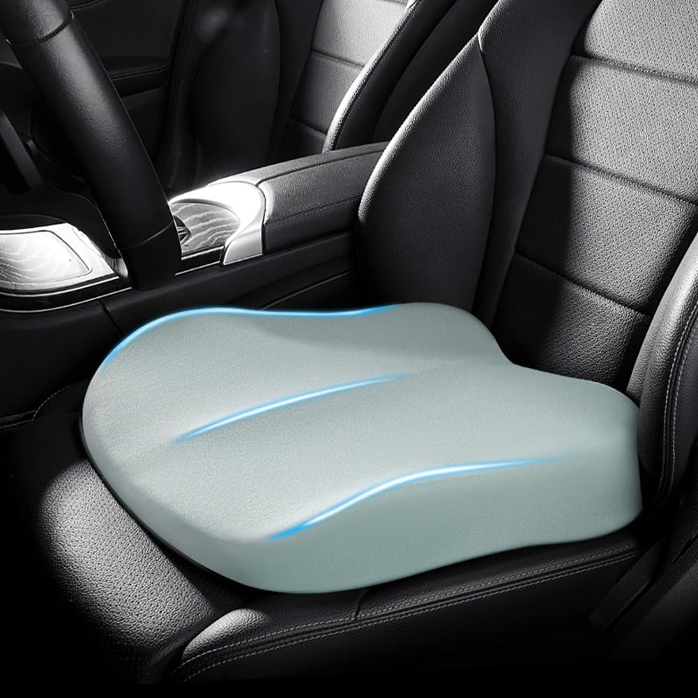 Car Seat Cushion - 3-Inch Height Boost with Memory Foam Comfort 12