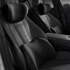 Car Seat Support Set - Ergonomic Neck & Lumbar Memory Foam Cushions 0