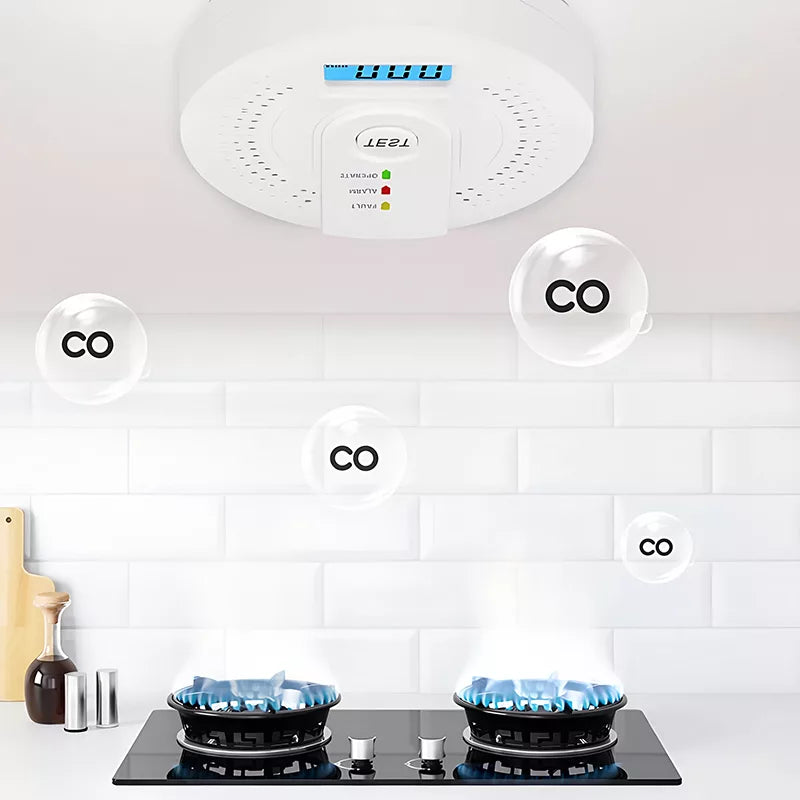 Carbon Monoxide Detector - Reliable CO Alarm with LCD Display 5