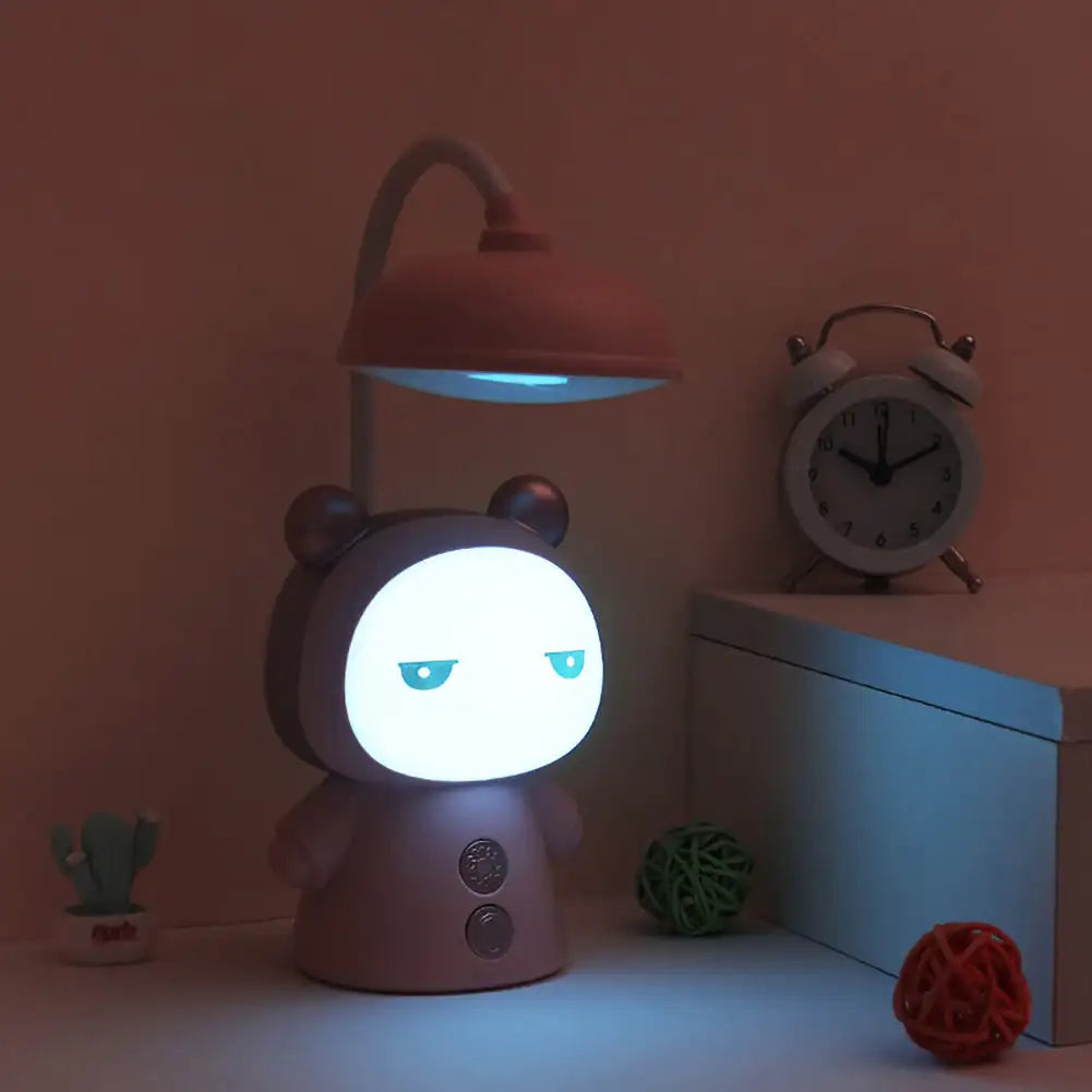 Cartoon LED Table Lamp with Adjustable Arm – Kid-Friendly Bedside Lamp for Reading and Homework 2