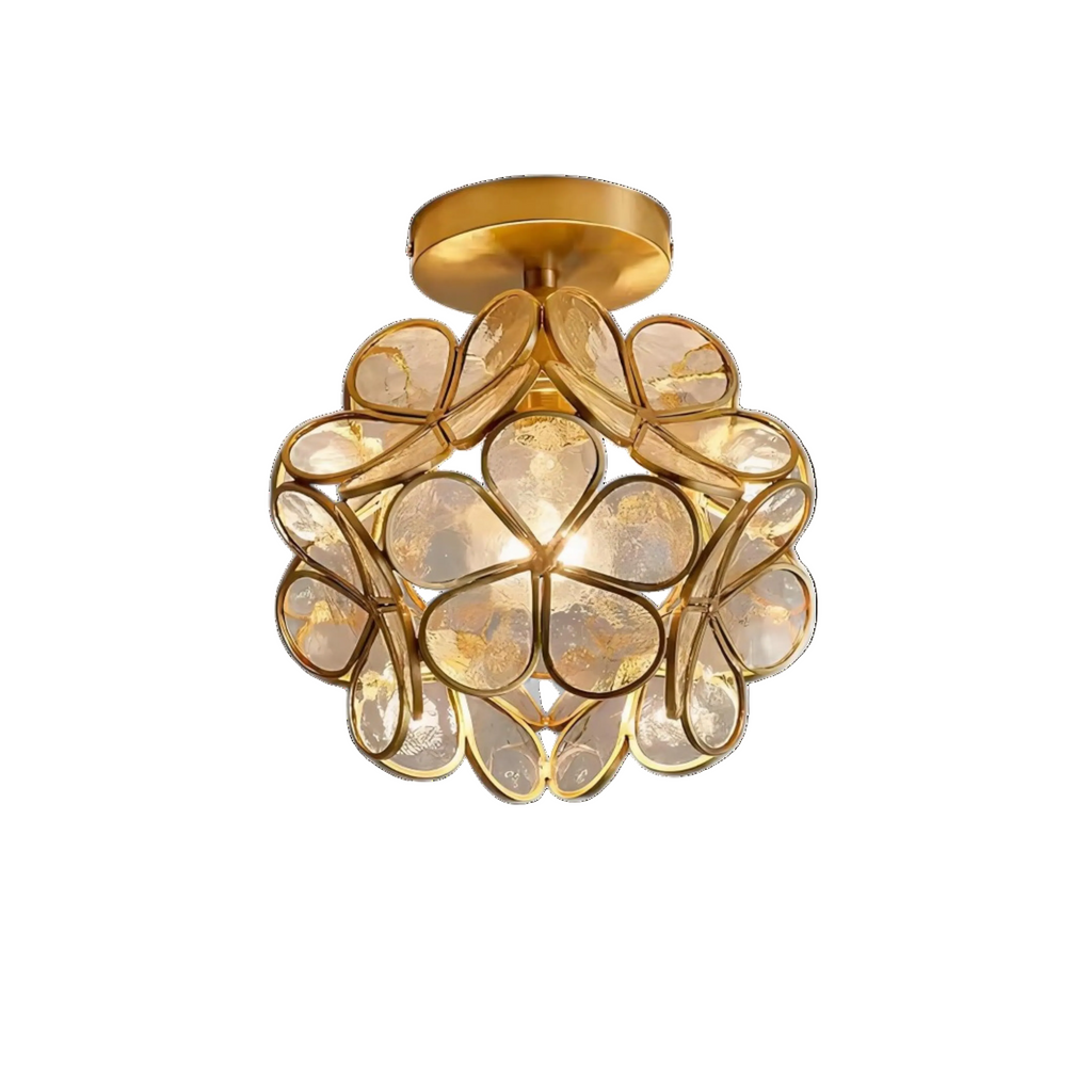 Ceiling Light - Floral Design with Soft Glow for Modern Interiors 0