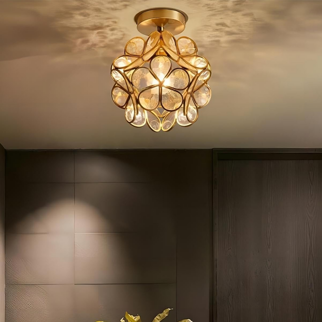 Ceiling Light - Floral Design with Soft Glow for Modern Interiors 2