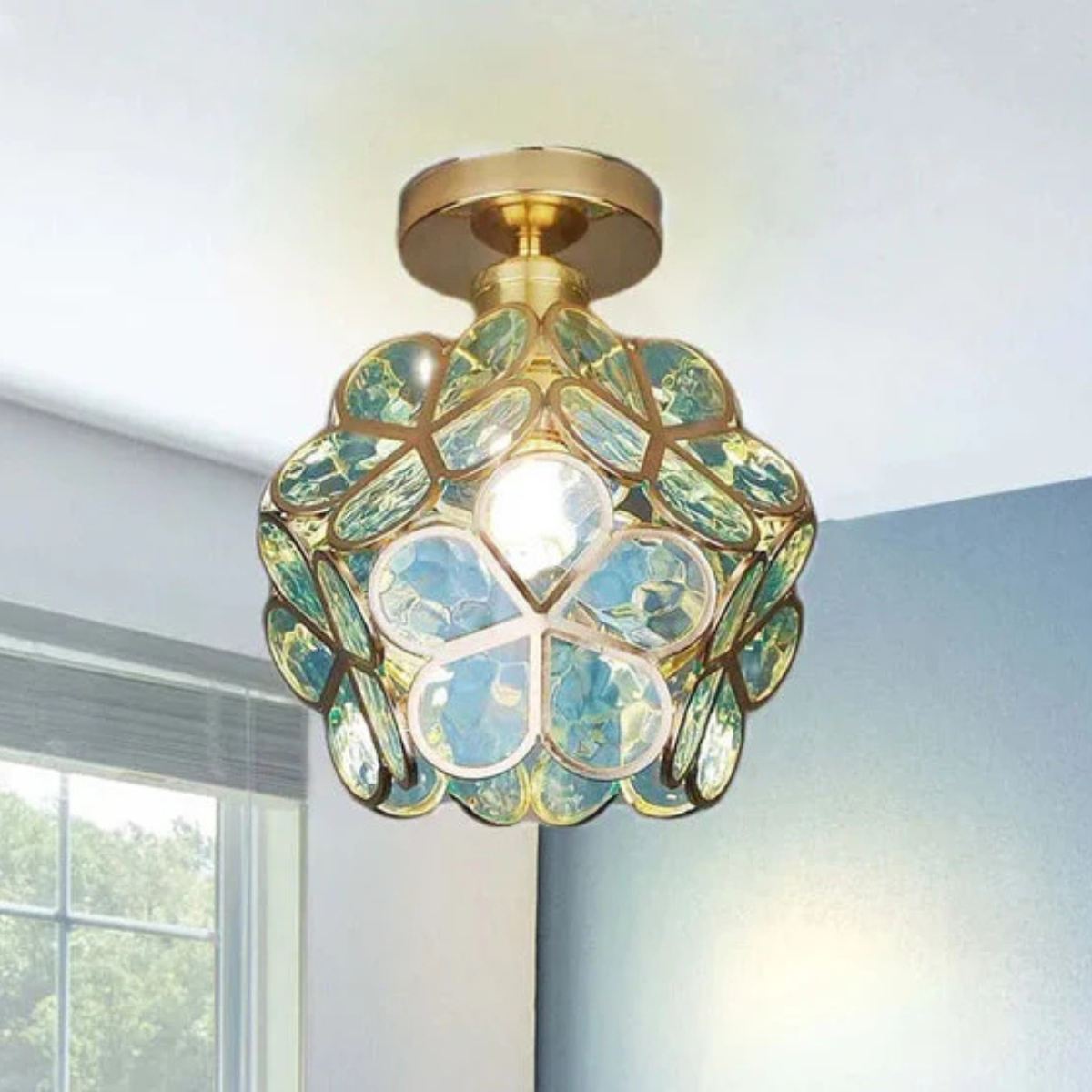 Ceiling Light - Floral Design with Soft Glow for Modern Interiors 7