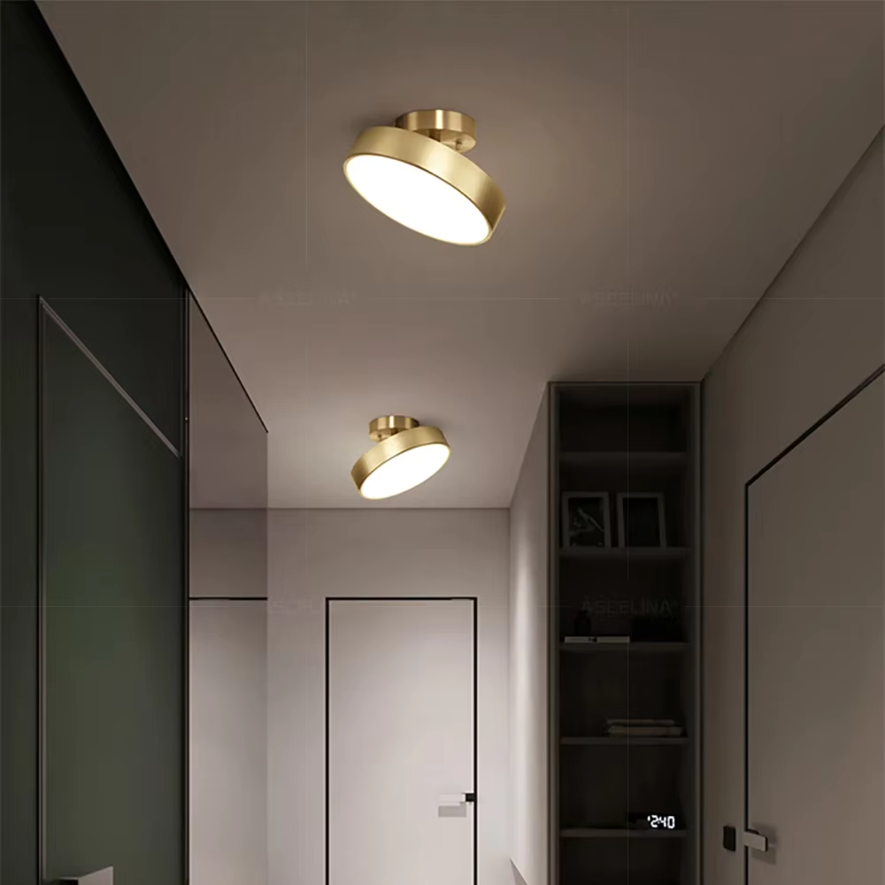Ceiling Light Fixture, Metal Body, LED Compatible, 15–30 cm Sizes 2