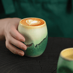 Ceramic Coffee Cup - Ergonomic Design for Espresso, Tea & Lattes 2