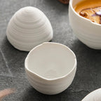 Ceramic Egg Shape Bowl - Stylish Minimalist Design For Kitchen Decor 4