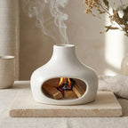 Ceramic Incense Burner - Elegant Design for Mindfulness & Serenity 1
