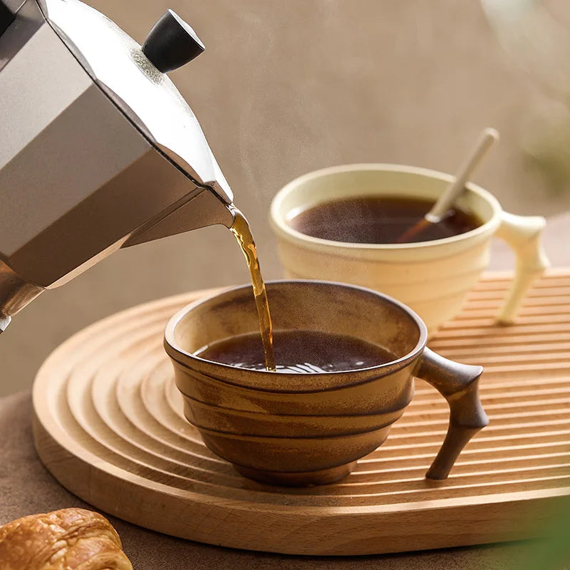  Ceramic Mug - Ergonomic Design with Textured Finish 2