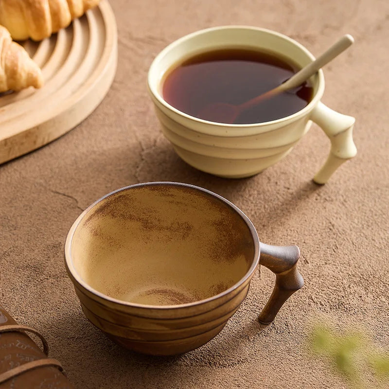  Ceramic Mug - Ergonomic Design with Textured Finish 3