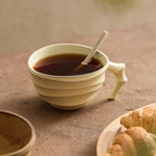 Ceramic Mug - Ergonomic Design with Textured Finish 4