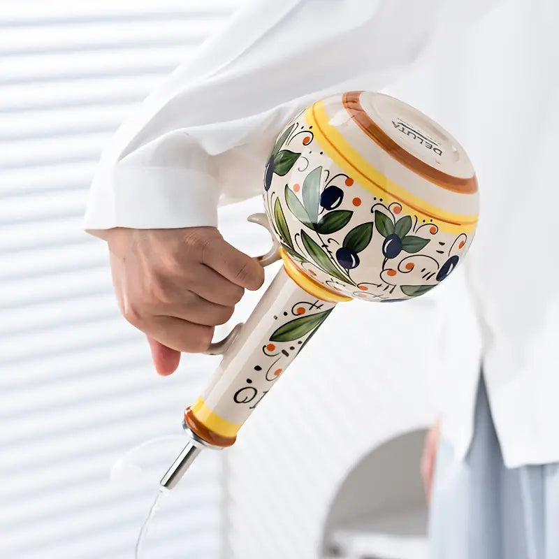 Ceramic Olive Oil Dispenser Bottle - Elegant Design & 700ml Capacity 4