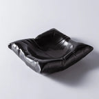 Ceramic Pillow Plate - Unique Design for Elegant Dining & Versatile Use 0
