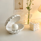 Ceramic Shell Table Lamp - Coastal Design for Living Room & Bedroom 1